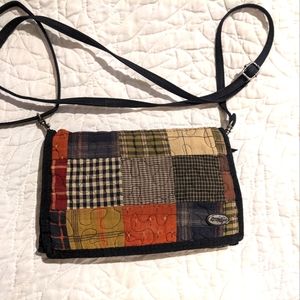 ✨ VINTAGE patchwork autumn purse